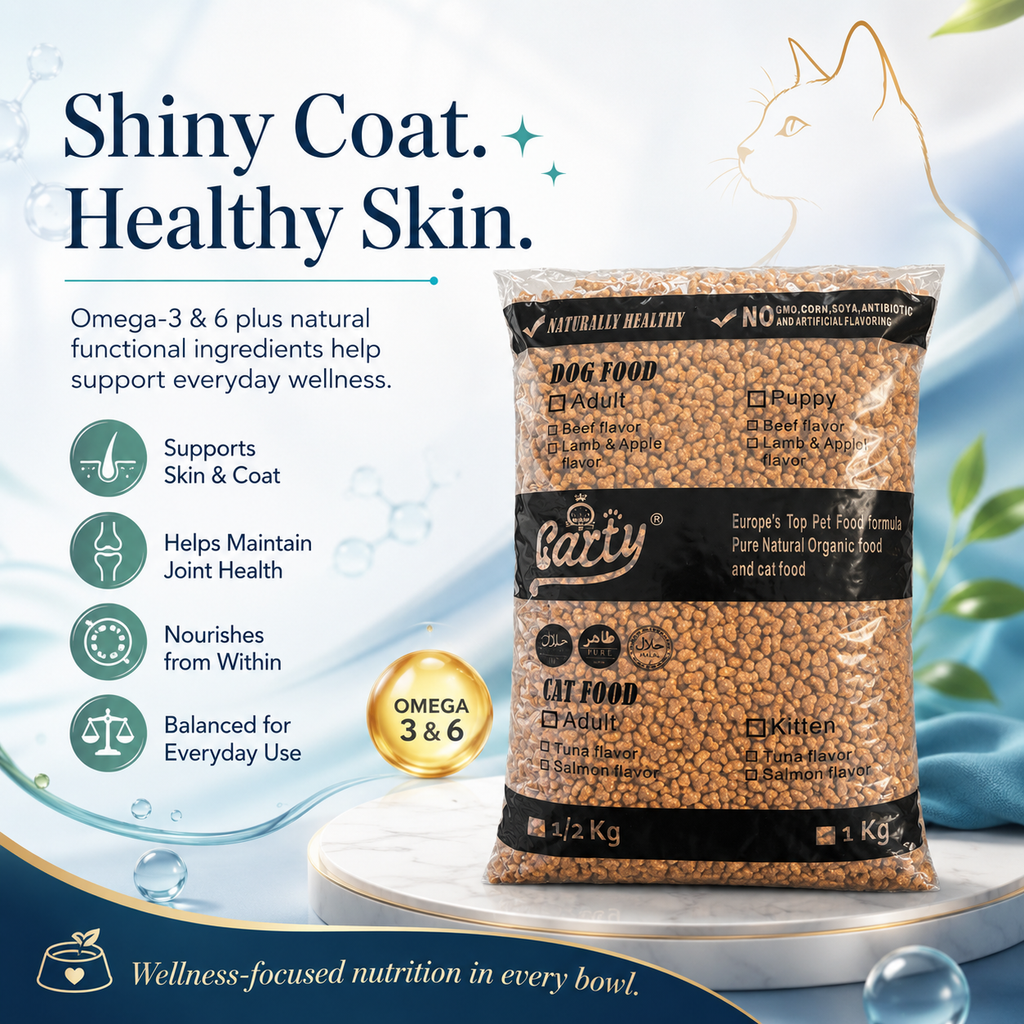 Carty CAT FOOD ALL LIFE STAGE PURE NATURAL ORGANIC CAT DRY FOOD /1KG/Salmon/Chicken/Tuna - 17d4f7fc-6bcf-4d66-b21c-b12ef0d5f847.png