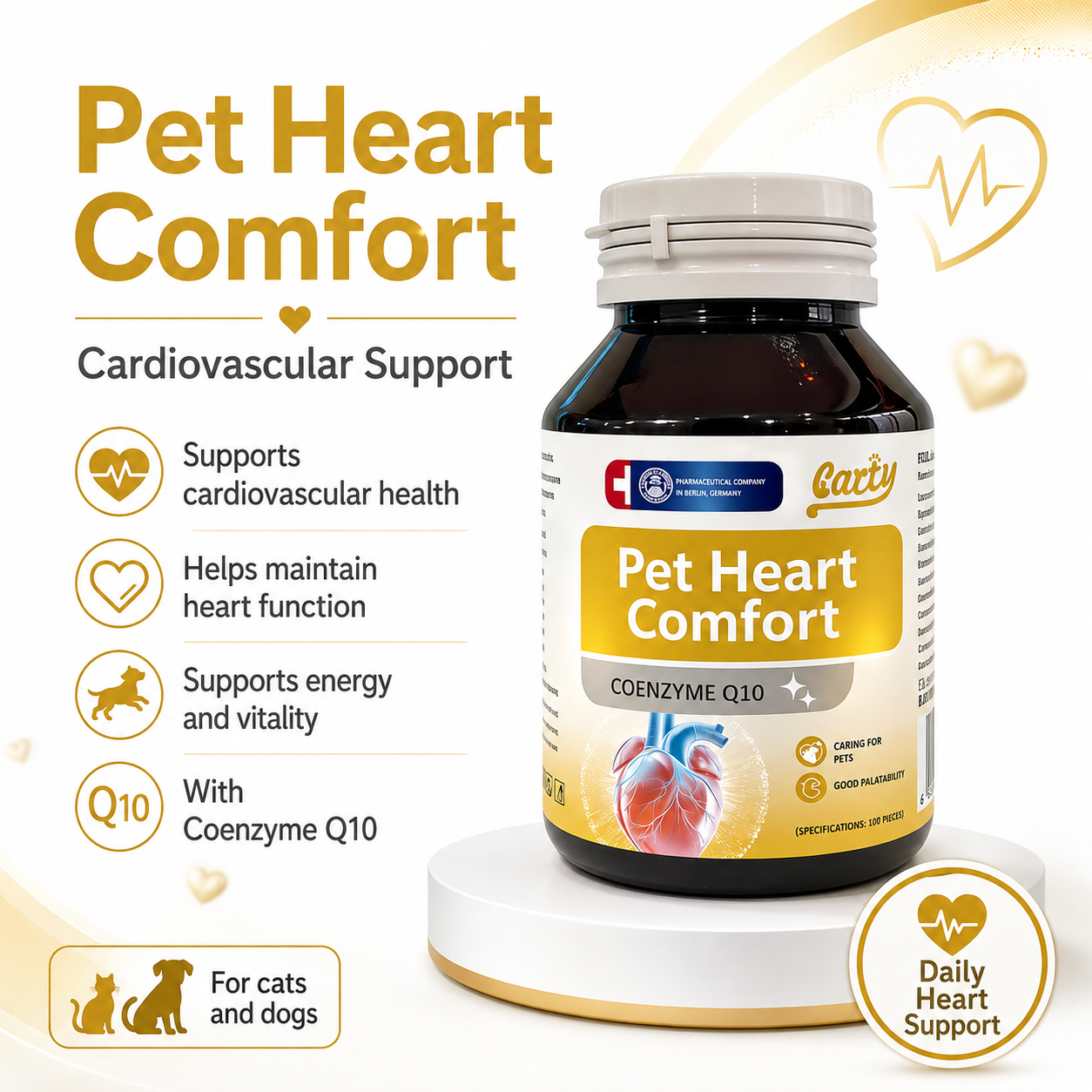 Coenzyme Q3 Chewable Tablets - CARTY-Health-002