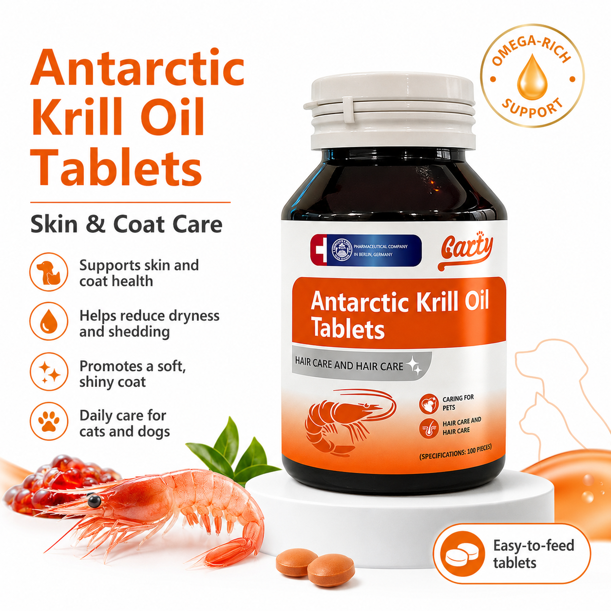 Krill Chewable Tablets - CARTY-Health-001