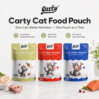 Carty Wet Cat Food Pouch 85g Triple-Action Nourishment Chicken Tuna Salmon Flavor Complete Nutrition for Kitten & Adult - 5191477e-f0af-4031-bce5-7f9a48423d34.png