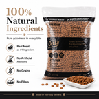 Carty Premium Natural Dog Food PURE NATURAL ORGANIC Dog Dry Food For Adult&Puppy dog treats /BEEF /LAMB /1KG - 77243725-22bc-42d2-bf21-9c5b669d5493.png