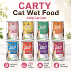 CARTY Wet Cat Food in Can 430g kitten Adult cat Canned Cat Food Pure Natural Organic Can Wet Food - 788afb30-918d-4998-bff6-01a0310b6c4f.png