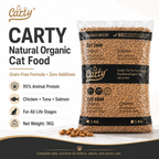 Carty CAT FOOD ALL LIFE STAGE PURE NATURAL ORGANIC CAT DRY FOOD /1KG/Salmon/Chicken/Tuna - 8bae80af-c512-4db2-90ec-db51bd7b85fd.png