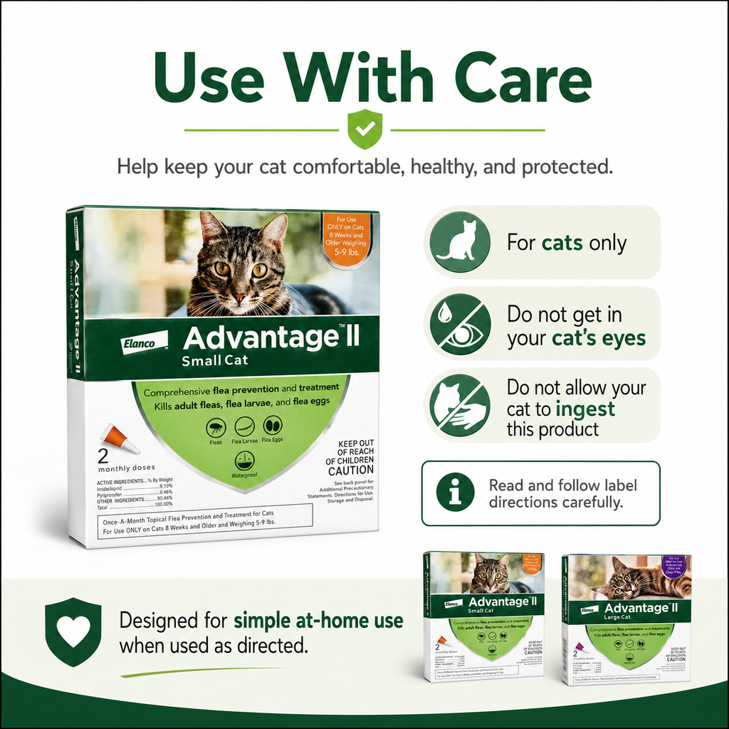 Advantage II for CatAnti Fleas & Ear Mites Eggs Larvae Treatment Supply 1dose/no Box - ChatGPT Image 2026年5月19日 14_07_54 (10).png