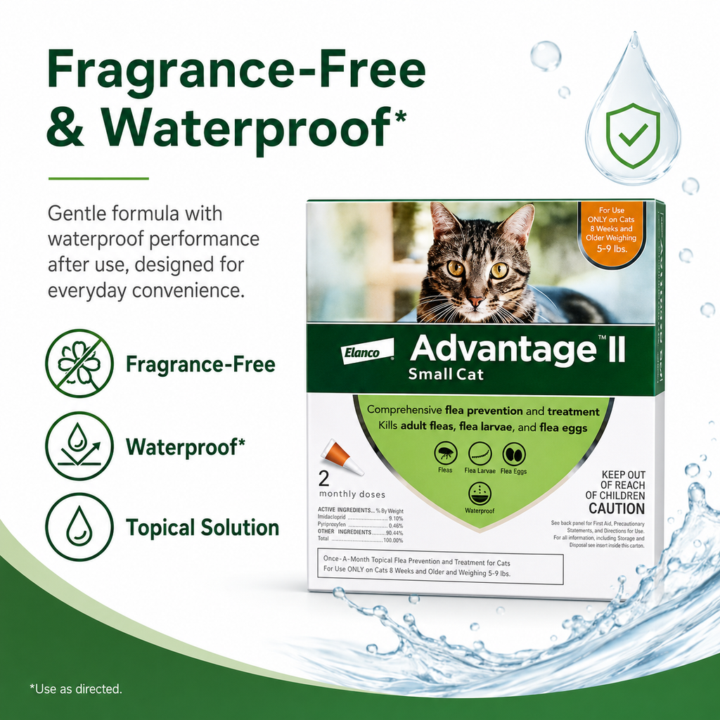 Advantage II for CatAnti Fleas & Ear Mites Eggs Larvae Treatment Supply 1dose/no Box - ChatGPT Image 2026年5月19日 14_07_54 (5).png