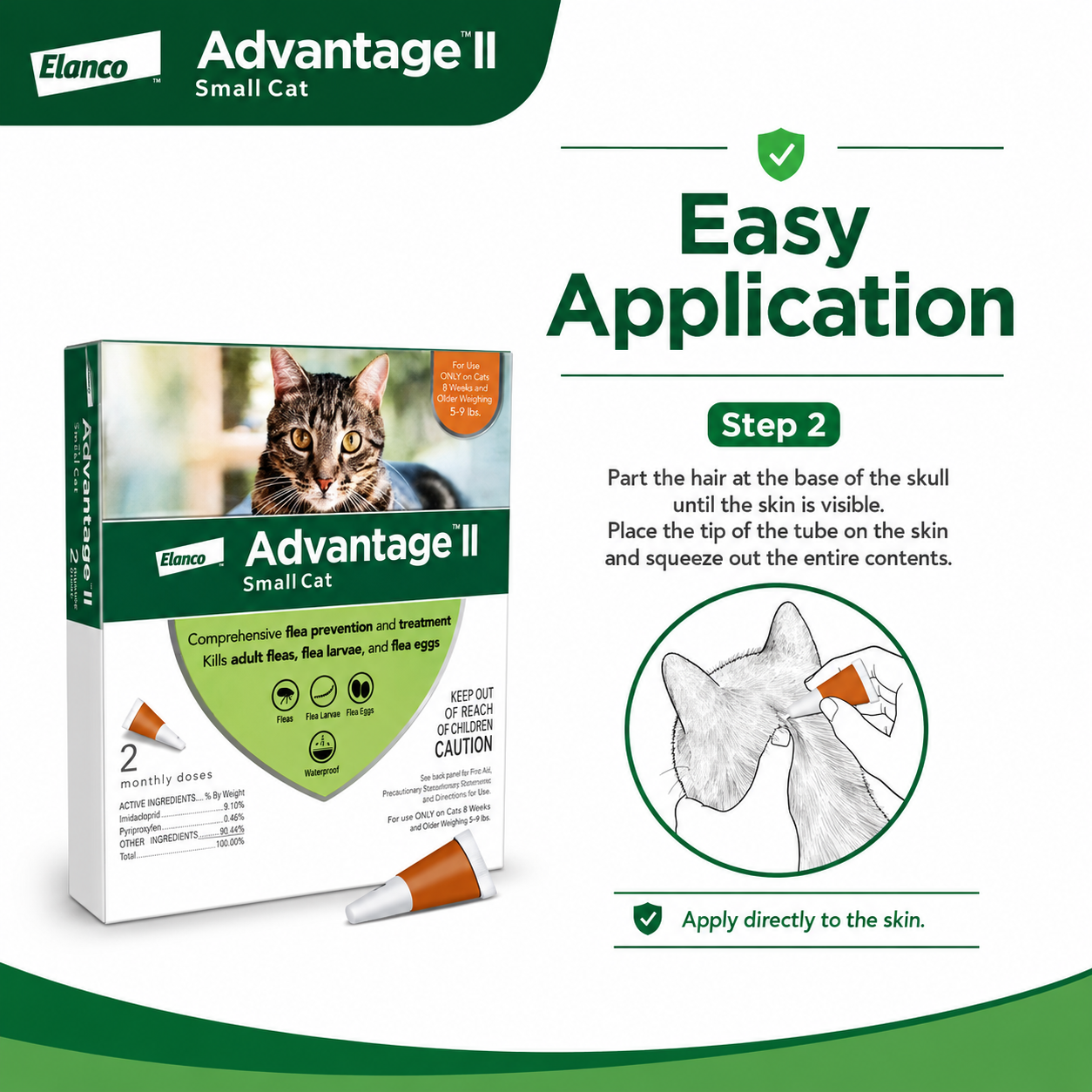 Advantage II for CatAnti Fleas & Ear Mites Eggs Larvae Treatment Supply 1dose/no Box - ChatGPT Image 2026年5月19日 14_07_54 (7).png