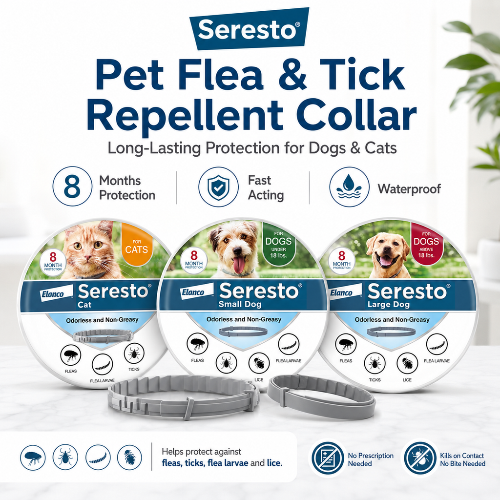 Seresto Vet-Recommended Flea & Tick Treatment & Prevention Collar for Dogs and Cats | 8 Months Protection - ChatGPT Image 2026年5月19日 14_10_58 (1).png