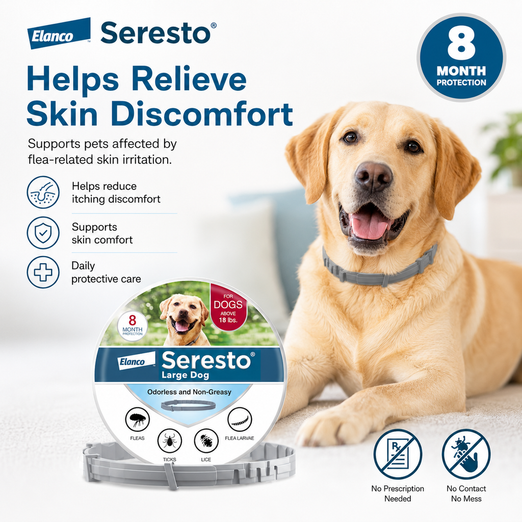 Seresto Vet-Recommended Flea & Tick Treatment & Prevention Collar for Dogs and Cats | 8 Months Protection - ChatGPT Image 2026年5月19日 14_10_58 (6).png