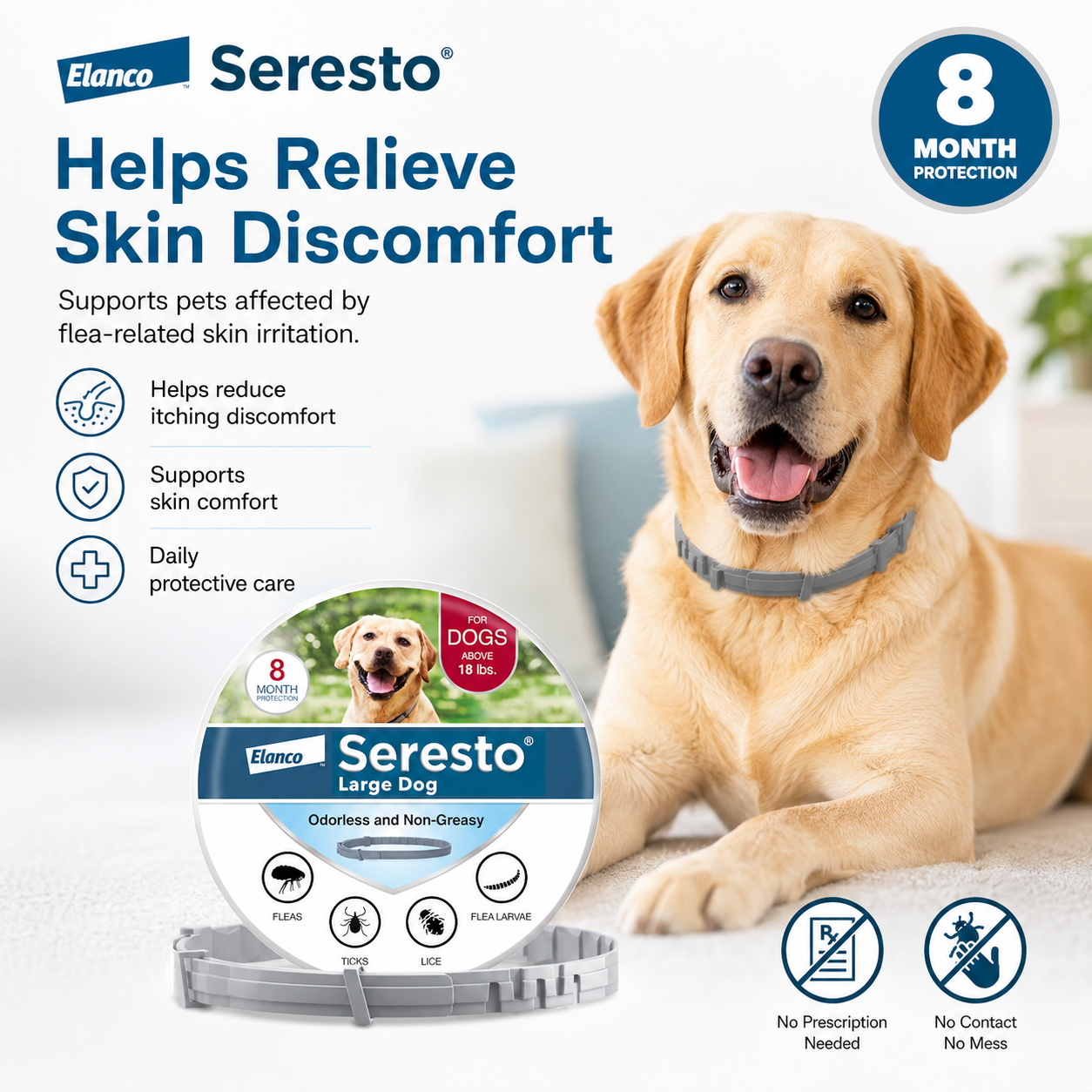Seresto Vet-Recommended Flea & Tick Treatment & Prevention Collar for Dogs and Cats | 8 Months Protection - ChatGPT Image 2026年5月19日 14_10_58 (6).png