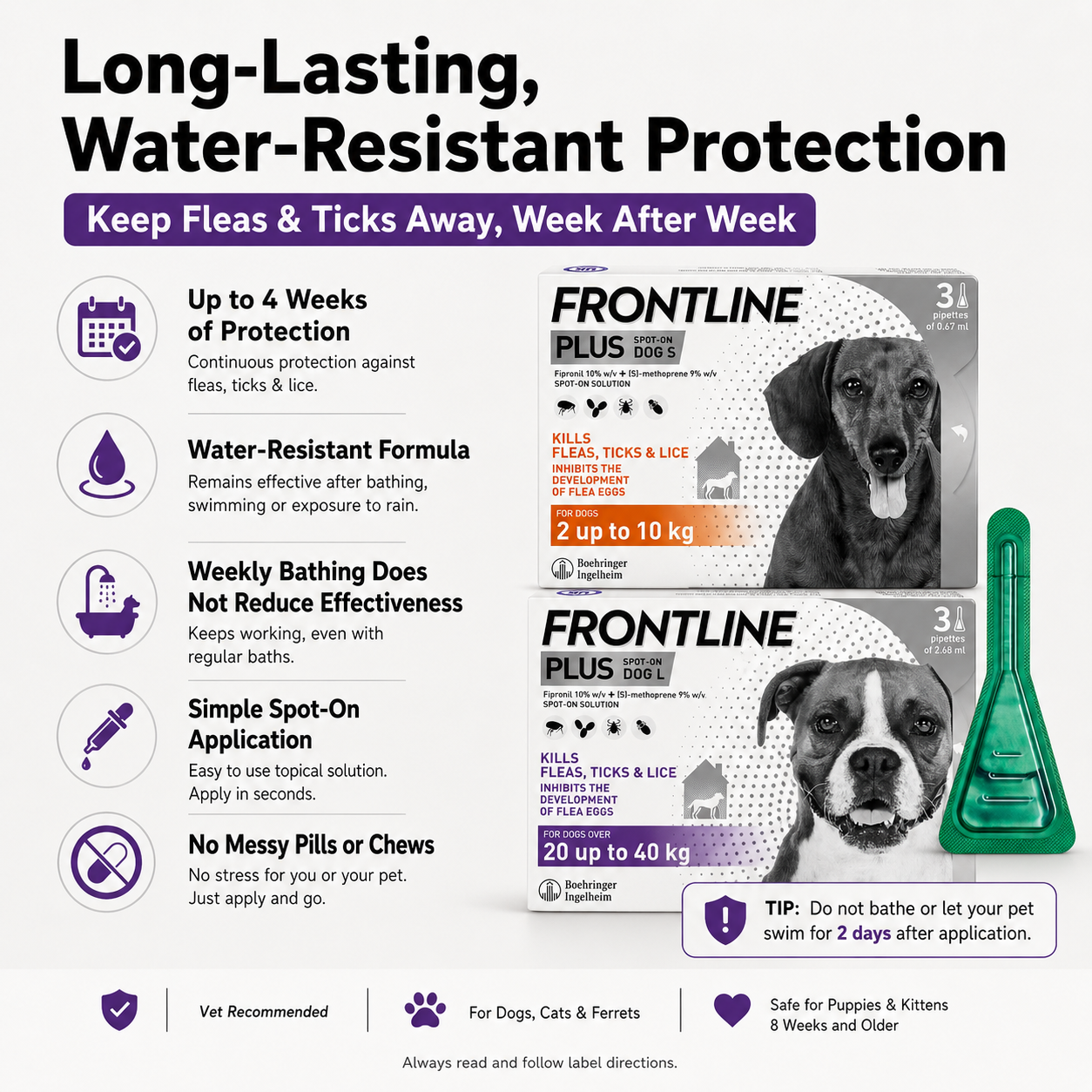 Frontline Plus for Dogs Cats - 3 Month Supply Stops Fleas, Ticks & Itching Safe for All Cats Dogs Flea & Tick Treatment & Prevention EasySpot-On - ChatGPT Image 2026年5月19日 14_13_50 (7).png