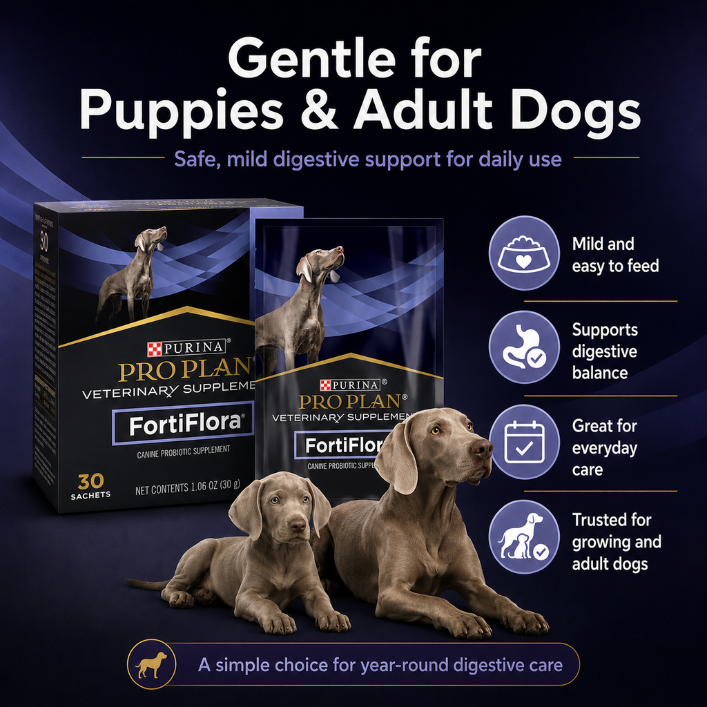 FortiFlora Probiotic For Dog Supplement Powder To Pets Balance The Intestines Reduce Diarrhea 3 Sachets/5 Sachets/30 Sachets - ChatGPT Image 2026年5月19日 14_15_16 (5).png