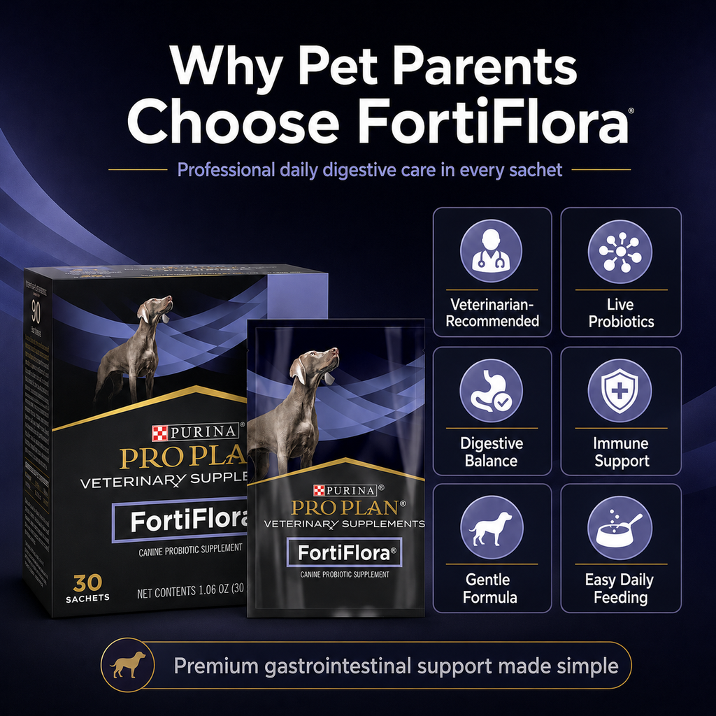 FortiFlora Probiotic For Dog Supplement Powder To Pets Balance The Intestines Reduce Diarrhea 3 Sachets/5 Sachets/30 Sachets - ChatGPT Image 2026年5月19日 14_15_16 (7).png
