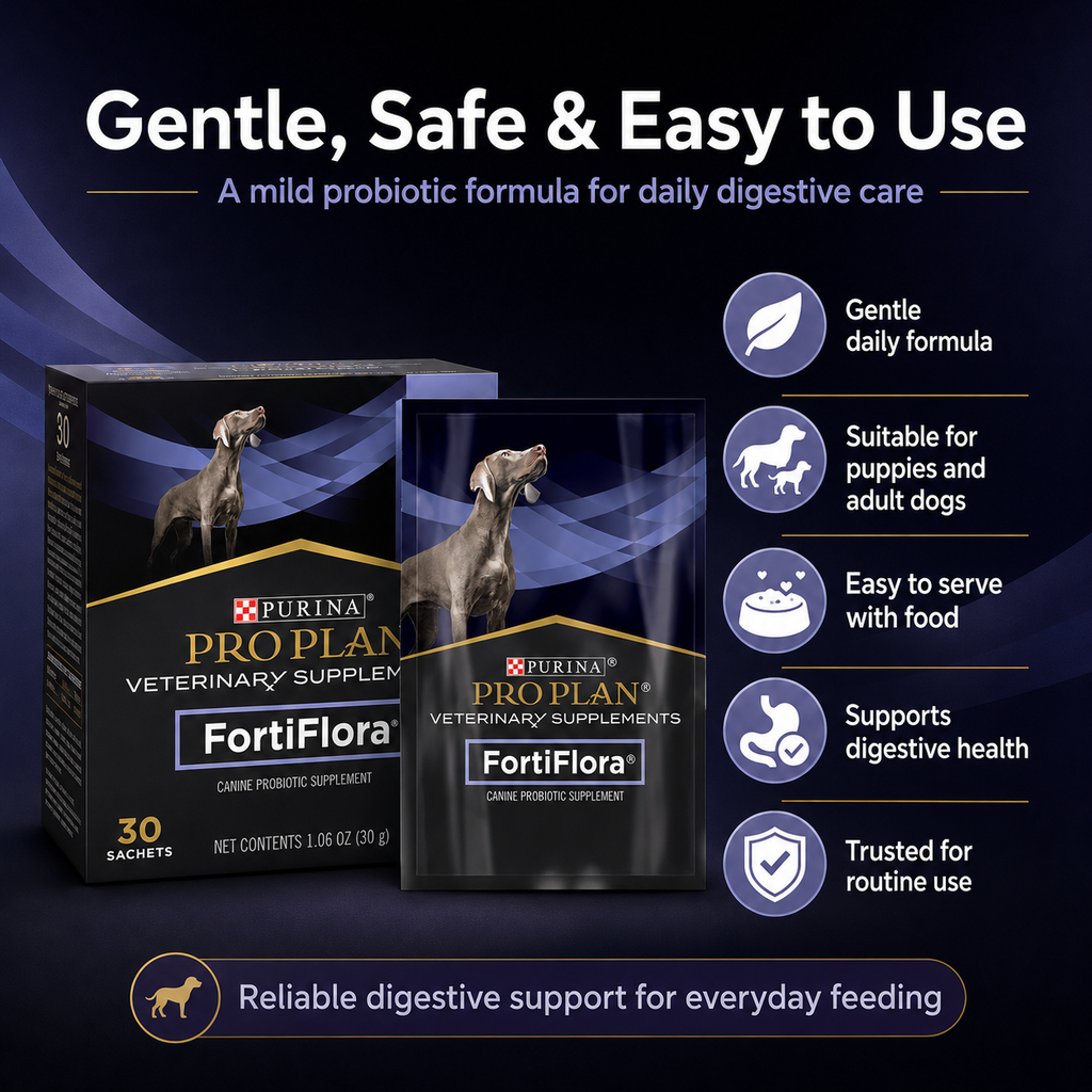 FortiFlora Probiotic For Dog Supplement Powder To Pets Balance The Intestines Reduce Diarrhea 3 Sachets/5 Sachets/30 Sachets - ChatGPT Image 2026年5月19日 14_15_16 (9).png
