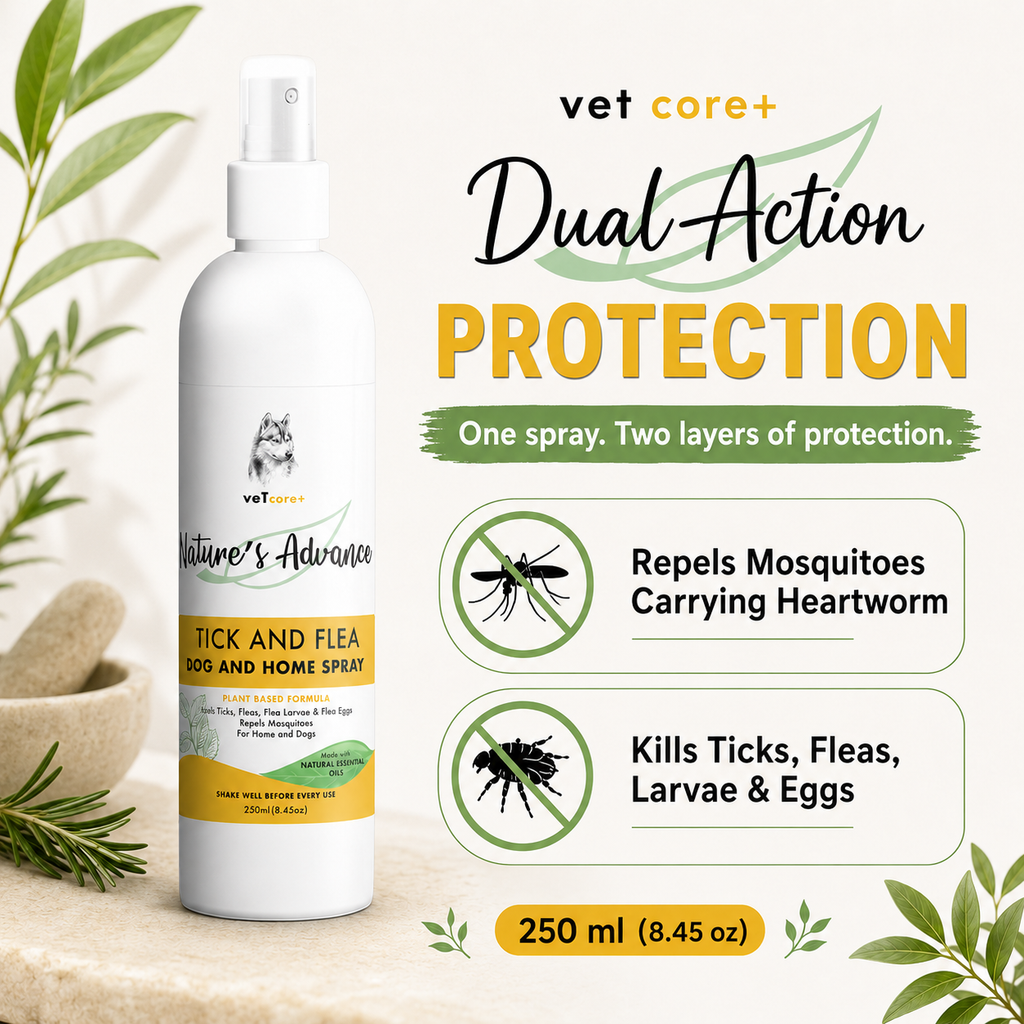 Vet Core Plus Nature's 250ml Advance Tick and Flea Spray For Dogs - ChatGPT Image 2026年5月19日 14_15_54 (3).png
