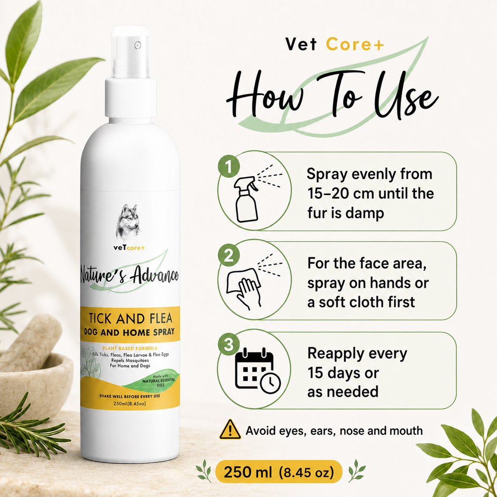 Vet Core Plus Nature's 250ml Advance Tick and Flea Spray For Dogs - ChatGPT Image 2026年5月19日 14_15_54 (6).png