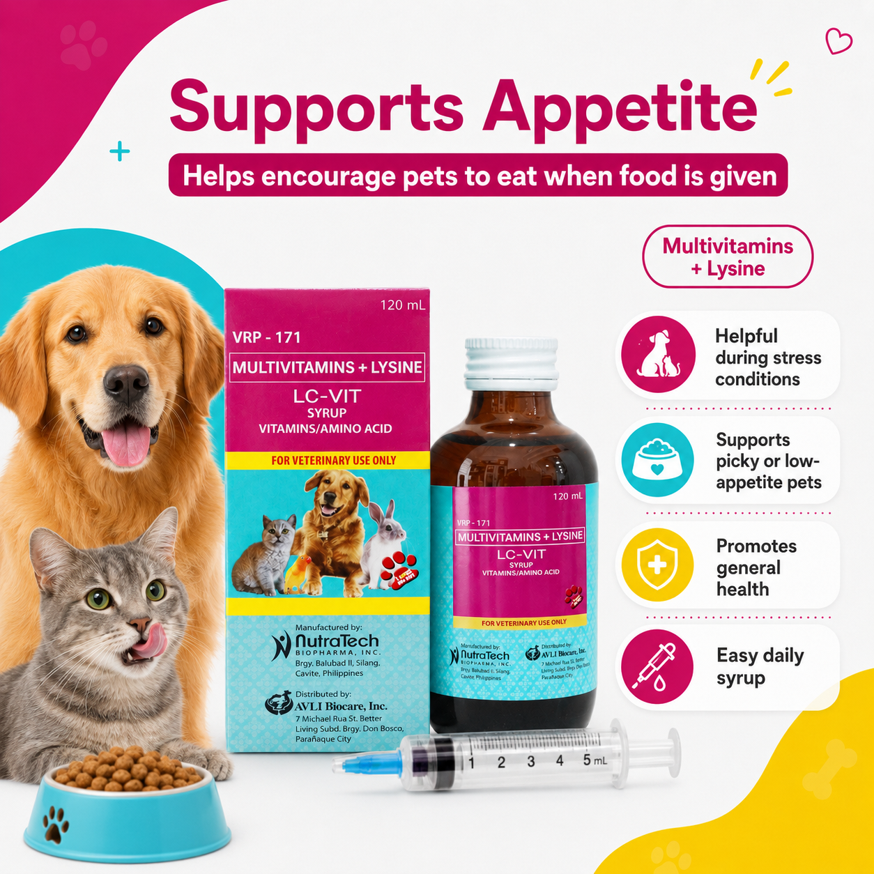 LC-VIT Multivitamins 120ml Free Syringe For Cats and Dogs - ChatGPT Image 2026年5月19日 14_17_48 (3).png