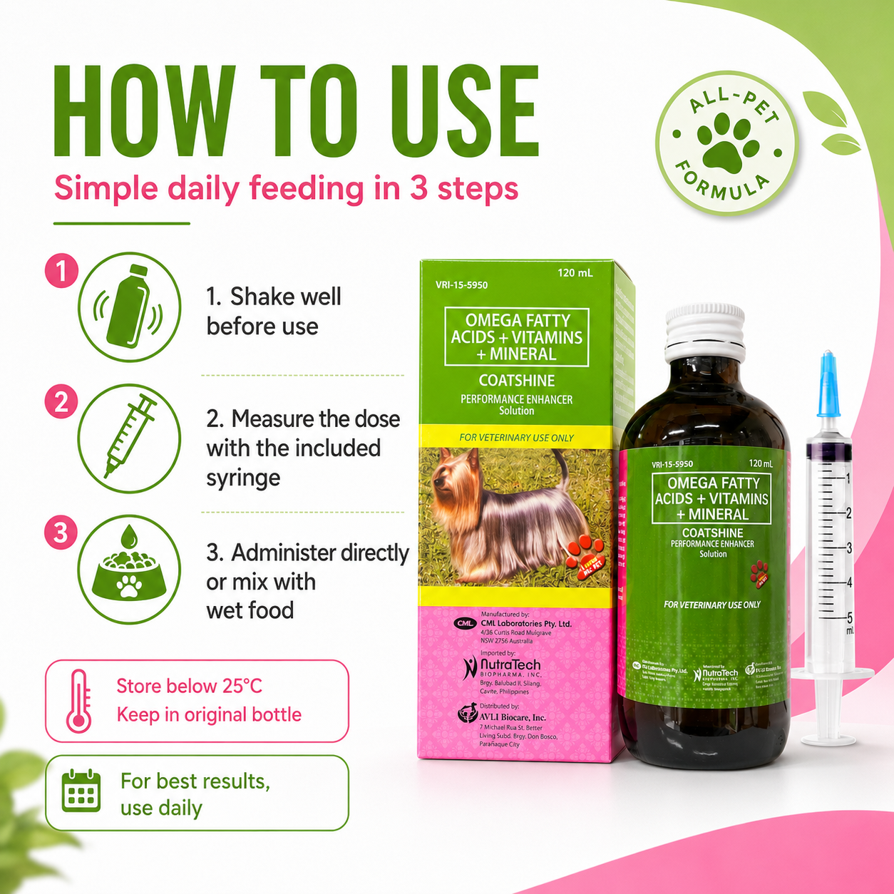 Coatshine 120mL Multi Vitamin Syrup Coat Skin for Dog Cat Omega Fatty Acids + Vitamins + Minertal - ChatGPT Image 2026年5月19日 14_18_49 (8).png