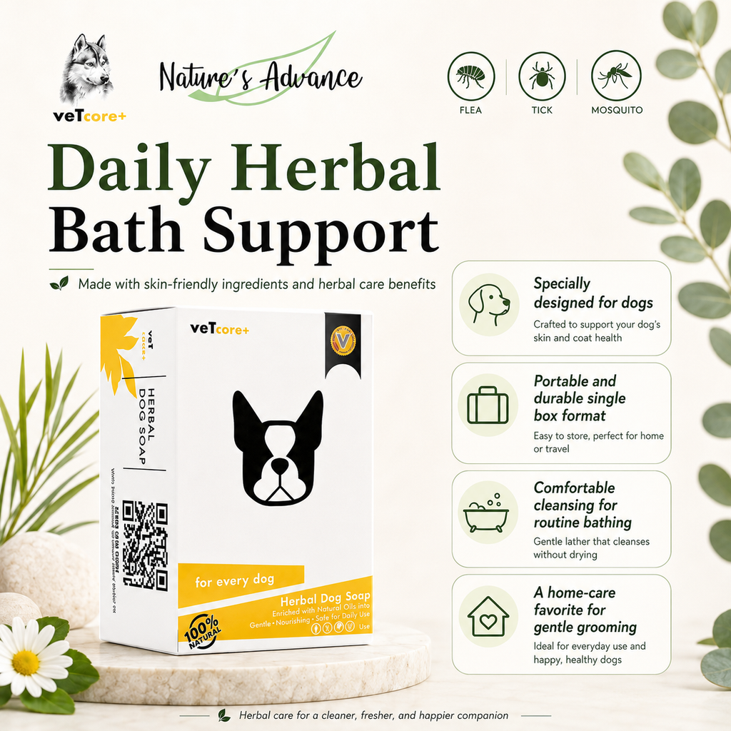 Vet Core Plus Nature's Advance Tick and Flea Spray 250ml for dog and home pet Flea Treatment Dog soap VetCore+ - ChatGPT Image 2026年5月19日 21_17_19 (8).png