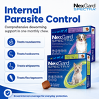 Nexgard Spectra Deworming Chewables Tablet for Dogs Adult Puppy with Sticker Anti Tick Flea MangeTreatment - ChatGPT Image 2026年5月20日 17_56_12 (3).png