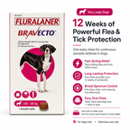 Bravecto Flea & Tick Chew for Dogs - 40-56kg, Up to 3 Months