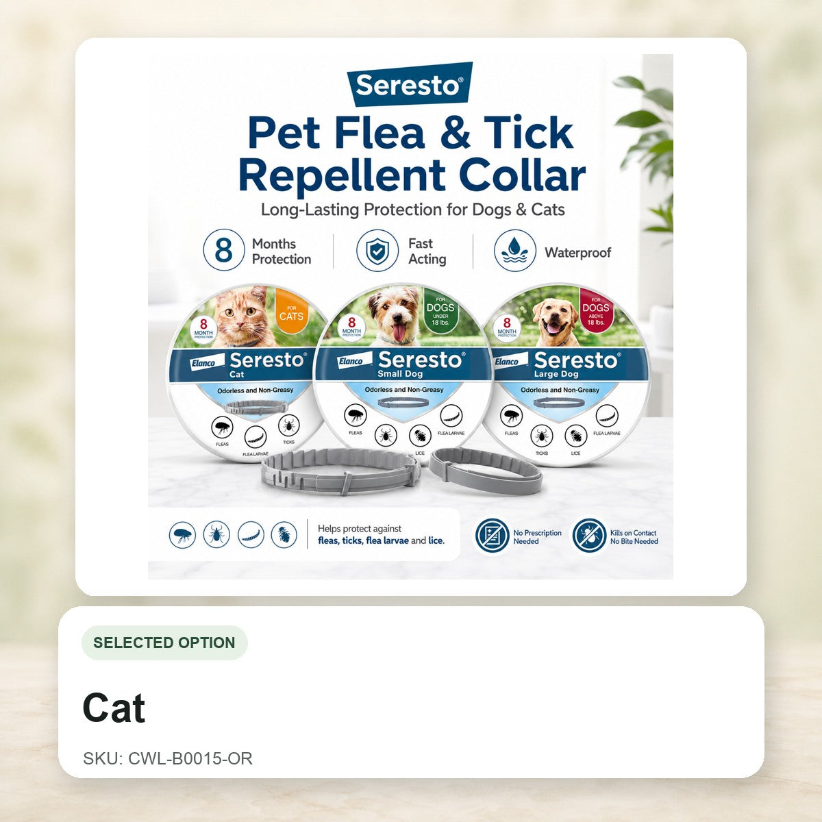 Cat - CWL-B0015-OR