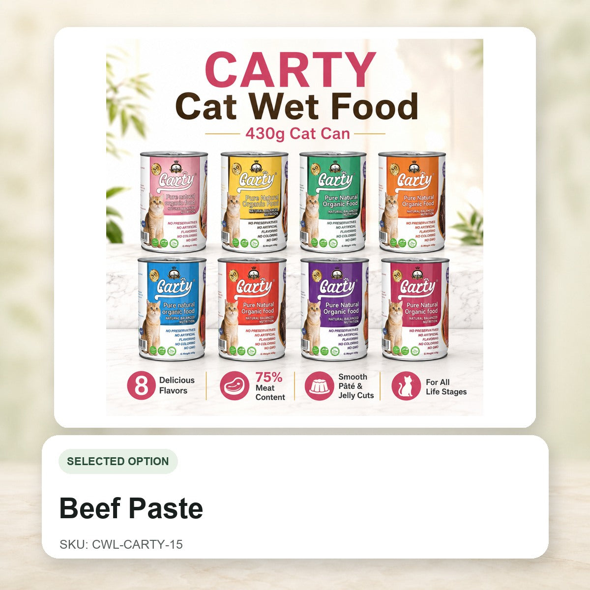 Beef Paste - CWL-CARTY-15
