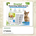 4 Tablets - CWL-DrontalCat-4PCS