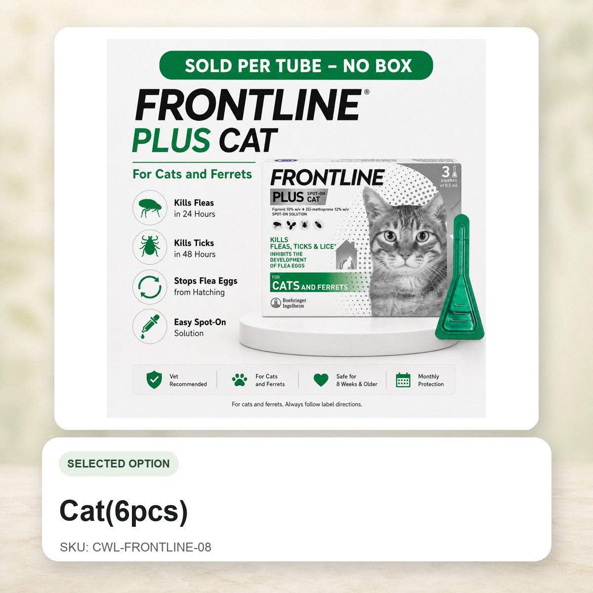 Cat(6pcs) - CWL-FRONTLINE-08