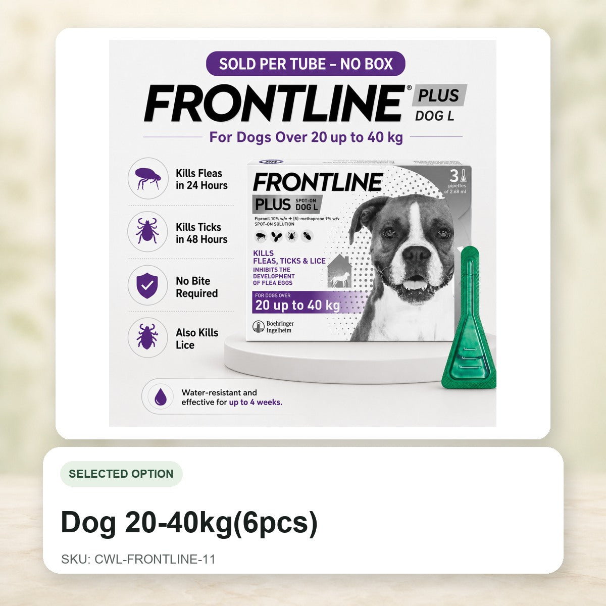 Dog 20-40kg(6pcs) - CWL-FRONTLINE-11