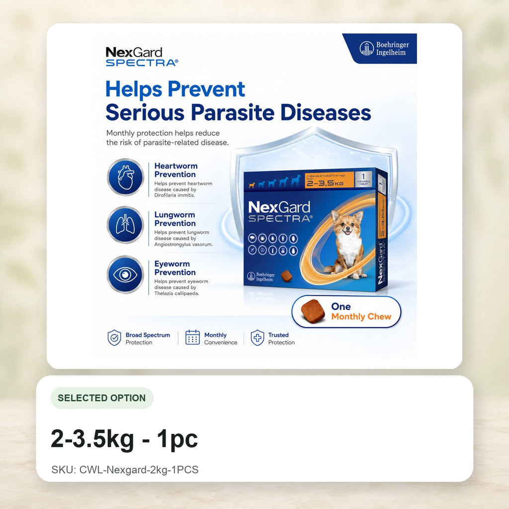 2-3.5kg - 1pc - CWL-Nexgard-2kg-1PCS