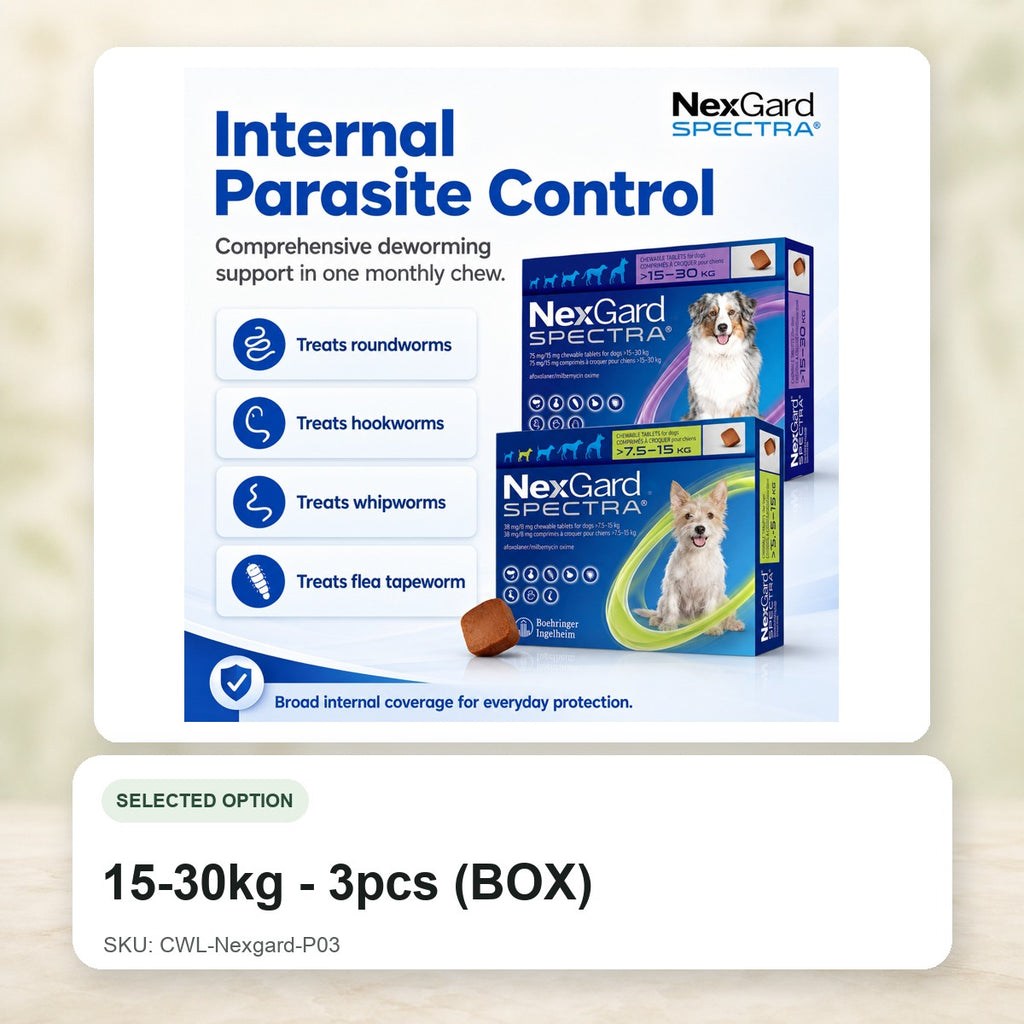 15-30kg - 3pcs (BOX) - CWL-Nexgard-P03