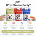 Carty Wet Cat Food Pouch 85g Triple-Action Nourishment Chicken Tuna Salmon Flavor Complete Nutrition for Kitten & Adult - cf5a7e43-b5c3-4cc6-8919-c60e09f59bca.png