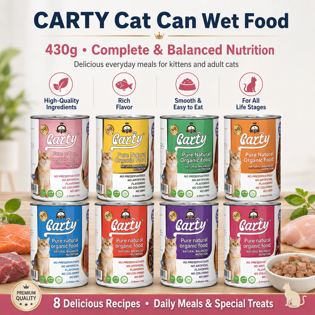 CARTY Wet Cat Food in Can 430g kitten Adult cat Canned Cat Food Pure Natural Organic Can Wet Food - edb27458-0dc2-4159-8fa8-ce58338bd66c.png